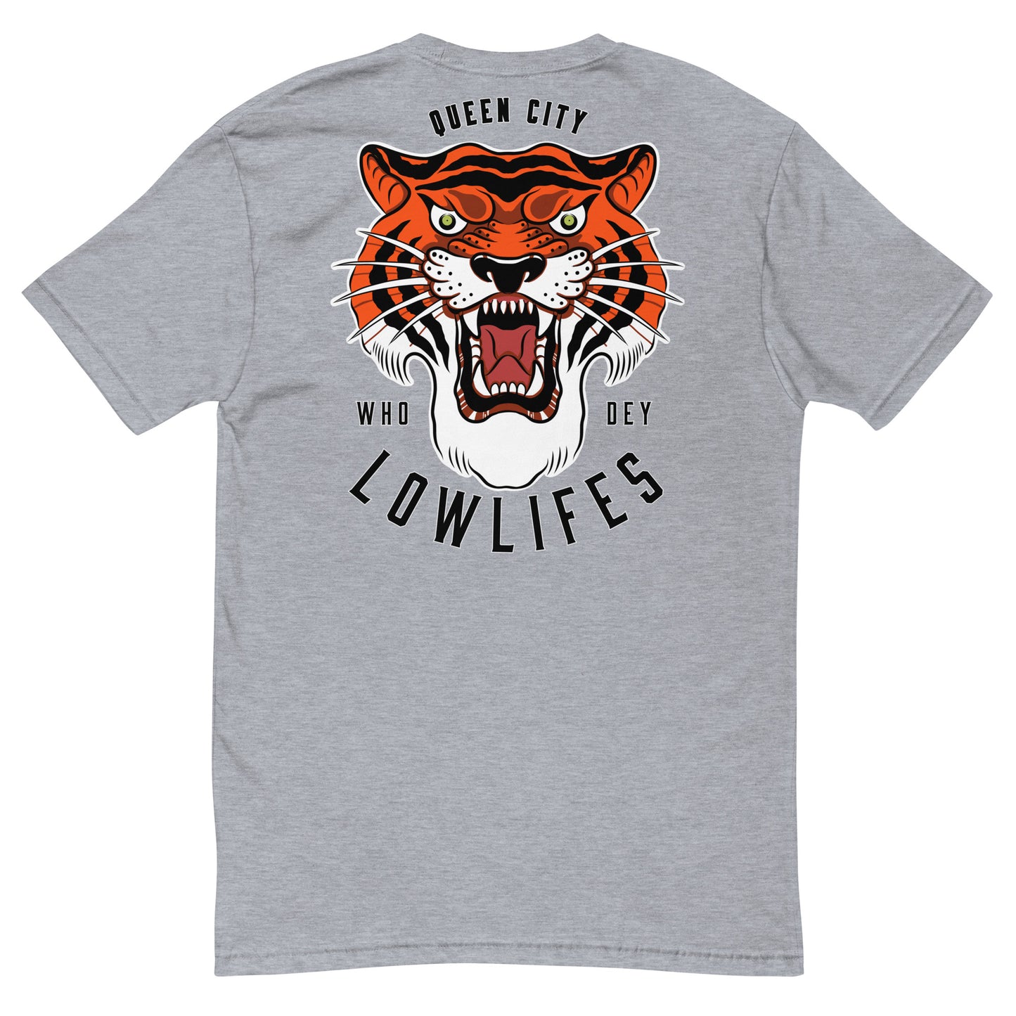 Men's Queen City Lowlife Game Dey (Big Back) T-shirt