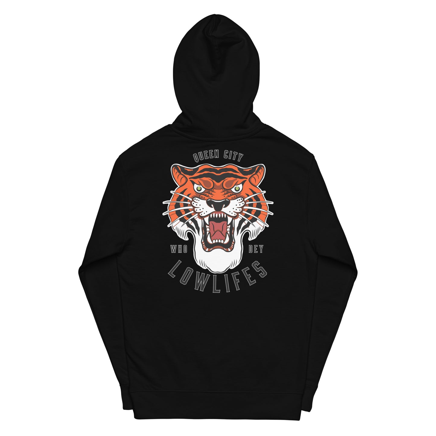 Queen City Lowlife Game Dey (Big Back) Hoodie