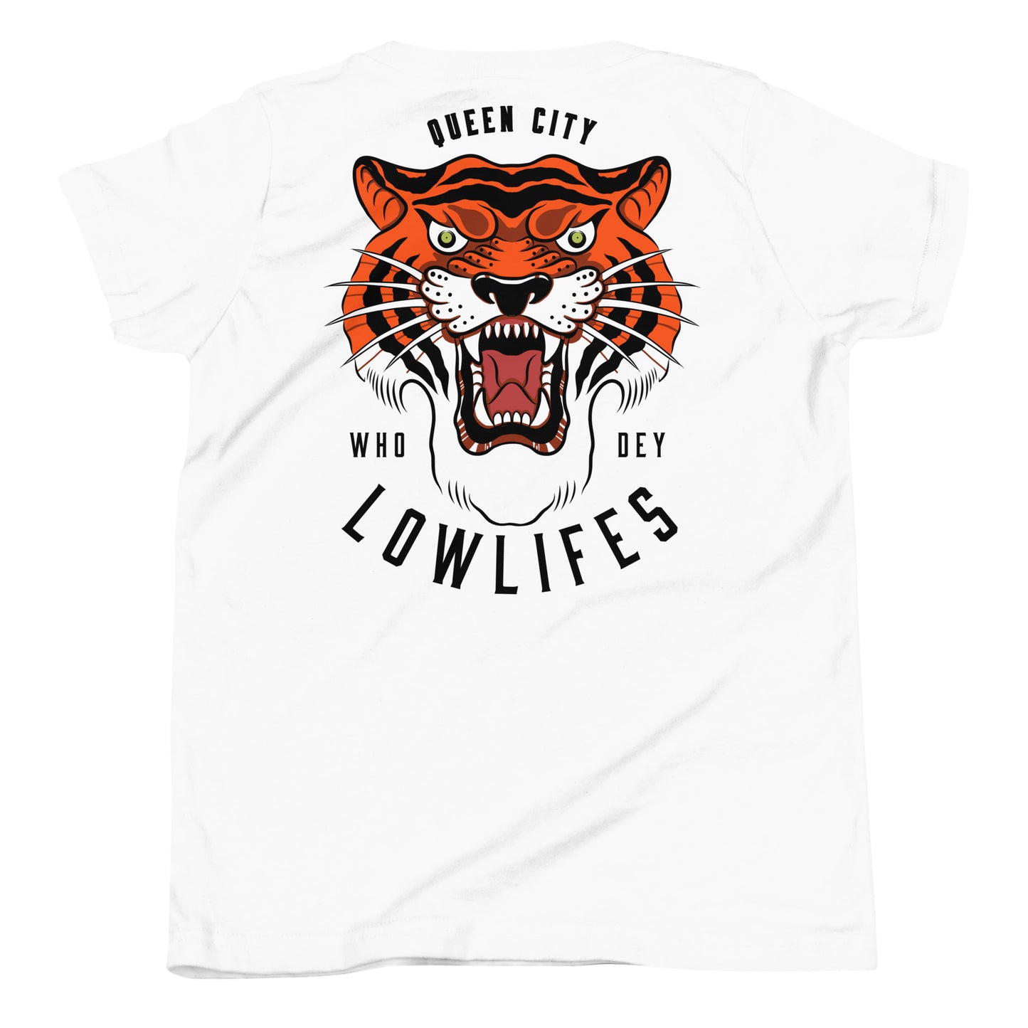 Youth Queen City Lowlife Game Dey (Big Back) T-Shirt